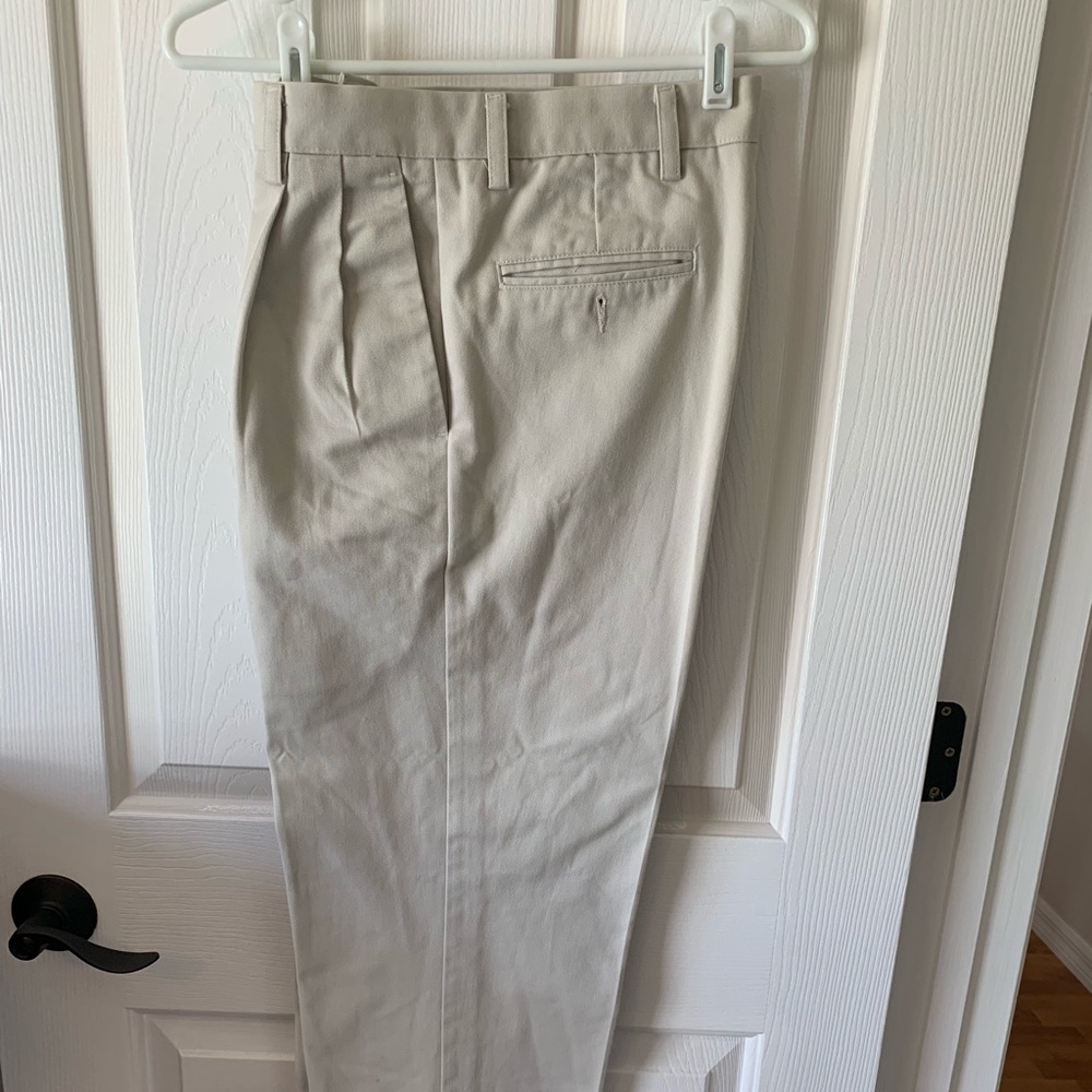 Dockers Individual Fit Waistline Pleated Khakis